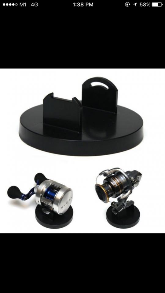 acrylic reel stand shimano abu garcia daiwa temple reef acrylic reel stand shimano abu garcia daiwa temple reef