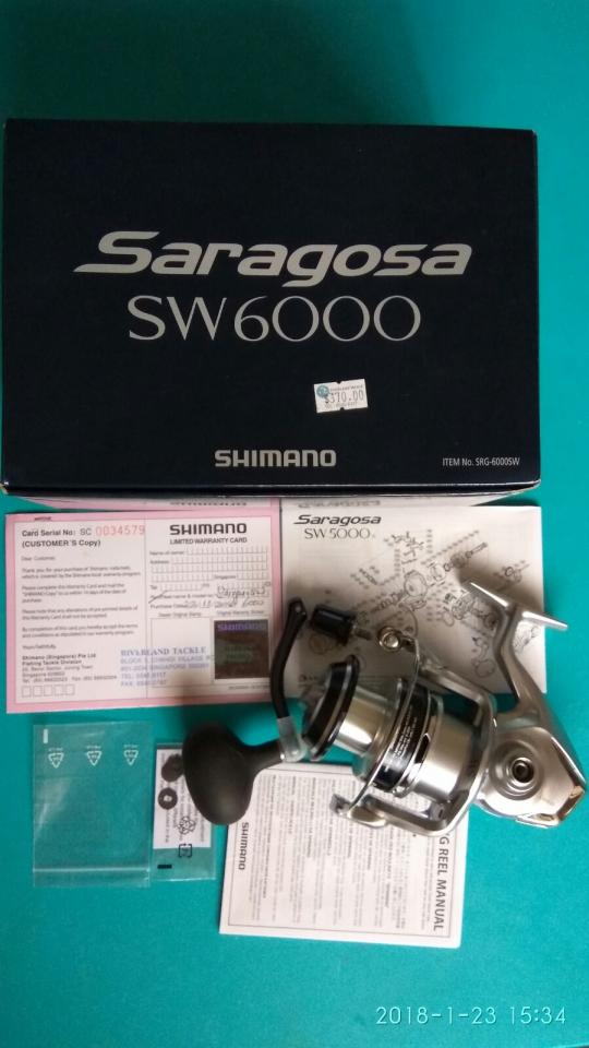 Shimano Saragosa 6000 SW Spinning Reel Classifieds