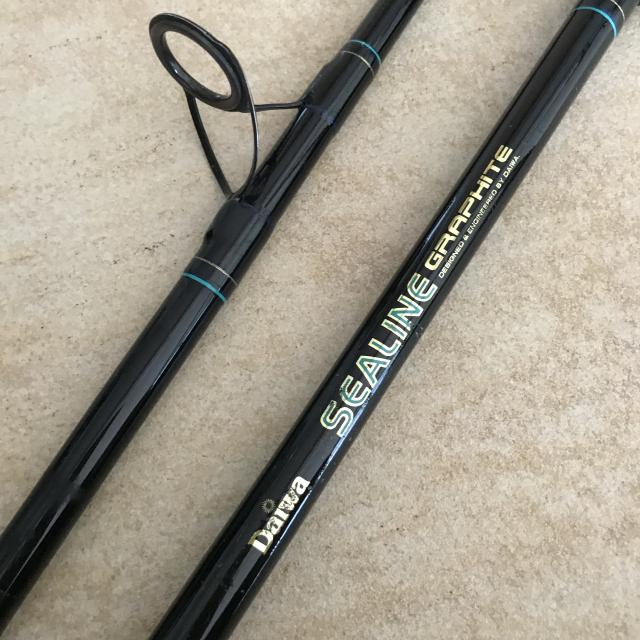 Daiwa Sealine heavy spinning rod for shore casting or boat