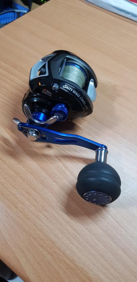 abu garcia salty stage revo lj-3 l left