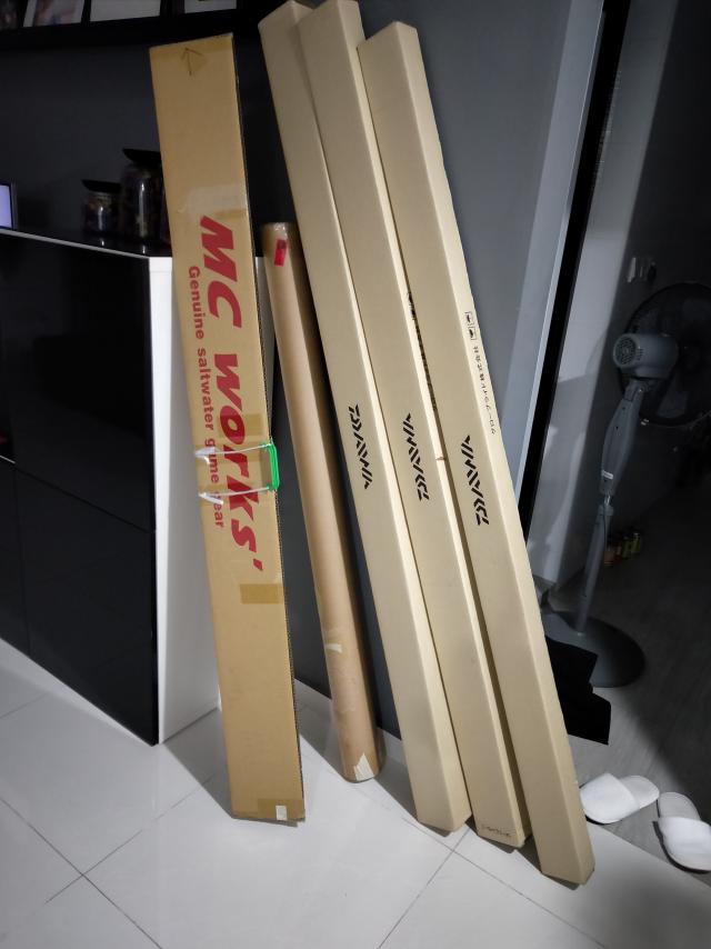 Fishing rod boxes Classifieds